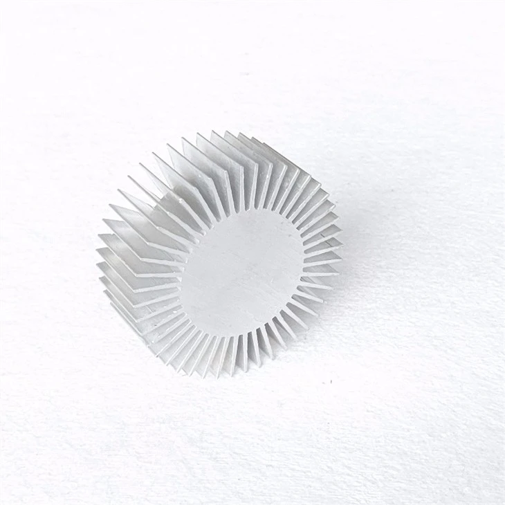 Aluminum Round Radiator Extrusion For LED